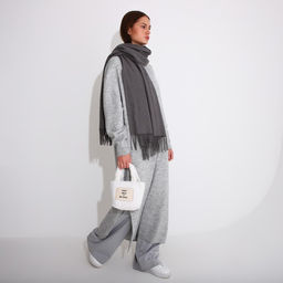 Сумка-тоут на магните, цвет белый - Simaland фото 8