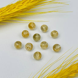 Бусины для украшений из Цитрина (10 шт) - Радуга самоцветов фото 2