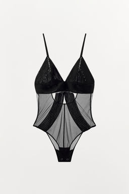 COMBINED TEXTURED BODYSUIT - Zara фото 14