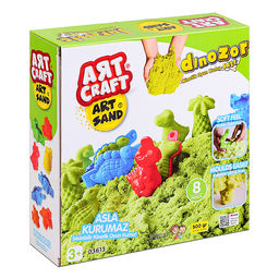 Набор кинетический песок "Парк динозавров" 500г