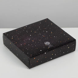 Коробка подарочная, упаковка, «Stars», 20 х 18 х 5 см