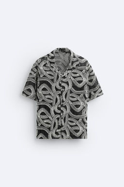 KONTRAST JACQUARD GOMLEK - Zara фото 6