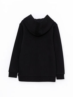 Kap??onlu Batman Bask?l? Uzun Kollu Erkek ?ocuk Sweatshirt - Waikiki фото 2