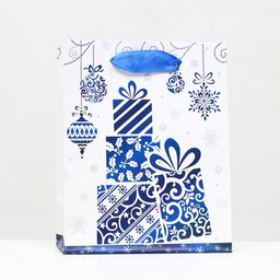 Цена за 12 шт. Пакет ламинированный Подарки 11,5 х 14,5 х 6 см - Simaland фото 5