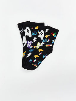 Desenli Erkek ?ocuk Soket ?orap 5li - Waikiki фото 2