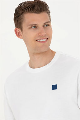 Мужской белый свитшот Неожиданная скидка в корзине - U.s. polo assn фото 2