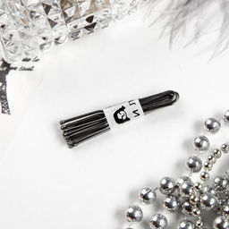 Цена за 50 шт. Шпильки для волос «Классик», набор 10 шт., 4.5 см, серебро