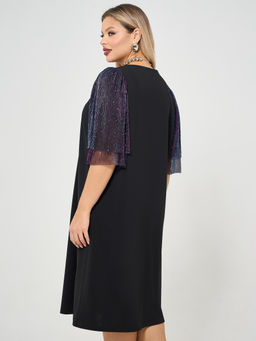 Платье 0218-2 чёрный кварц - Dora фото 87