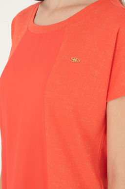 Женская футболка с цветком граната Неожиданная скидка в корзине - U.s. polo assn фото 7