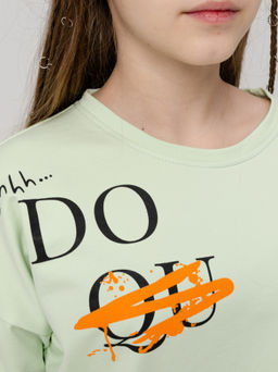 877Д Футболка детская " Мятный"