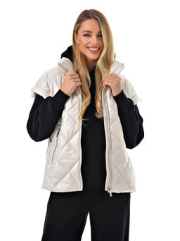 Жилет утепленный стеганый без капюшона