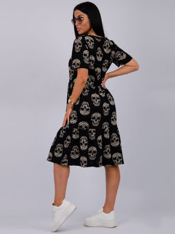 Платье "Касадея" черепа, трикотаж