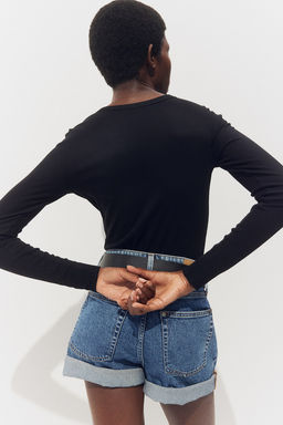 Camiseta de canale con modal - H&m фото 4