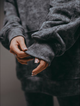 Ваниль худи женское (светло-серый варенка)