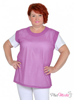 Жилет Модель №1609 размеры 44-84 - Plusmoda фото 5