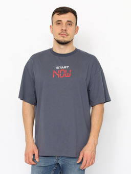 CRB wear/CWSM 60310-48 Футболка мужская,темно-серый/Ex.Cherubino