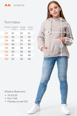 Детская плюшевая толстовка тедди Happy Fox