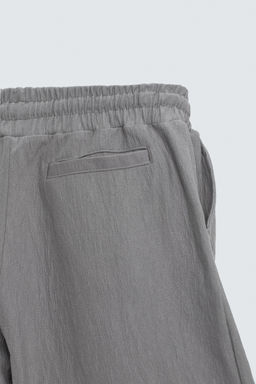 BERMUDA JOGGER ESTRUCTURA / Gris - Zara фото 10