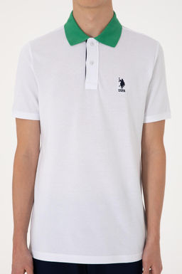 Erkek Regular Fit Polo Yaka Beyaz Ti__rt Sepette S_rpriz _ndirim - U.s. polo assn фото 6