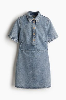 Vestido denim con cuello camisero - H&m фото 3