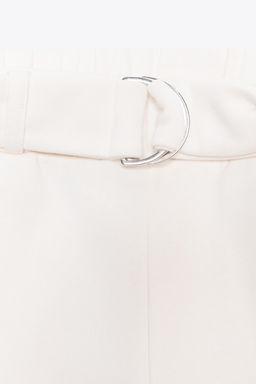 PLUSH TROUSERS WITH BELT - Zara фото 7