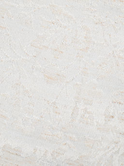 Дорожка настольная, 40х160 см, жаккард, полиэстер/лен, бежевая, Цветы, Vernazza - Anna lafarg фото 2