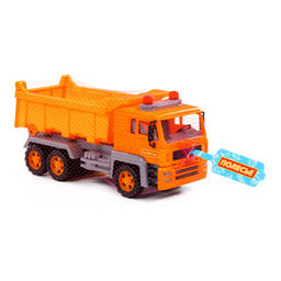 Алмаз, автомобиль-самосвал инерционный (в сеточке) - Полесье фото 6