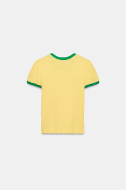 CAMISETA VIVOS TEXTO / Amarillo - Zara фото 5