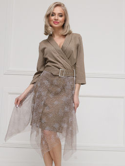 Платье П5-5409 - Wisell фото 25