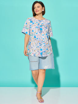 Блузка 0220-1а черный каменный - Aquarell фото 24