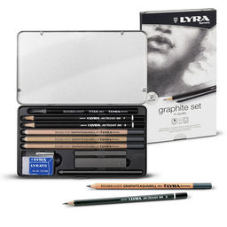 LYRA Набор для графики REMBRANDT GRAPHITE 11 шт. ( в металлической коробочке ) L2051111