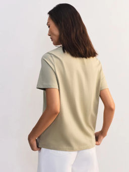 Футболка из хлопка с принтом ZR2605013411-12 / Zarina