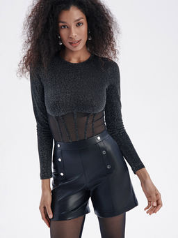 CONTE LS 2417 Шорты женские black