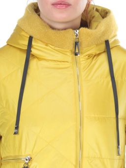 22-302 YELLOW Куртка демисезонная женская AKiDSEFRS (100 гр.синтепона) - Fashion фото 10