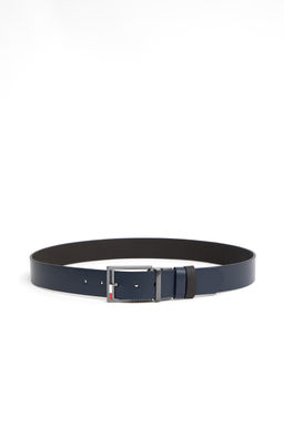 Мужской темно-синий ремень Неожиданная скидка в корзине