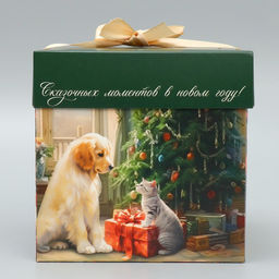 Коробка складная Сказочных моментов, 15 15 15 см - Дарите счастье фото 5