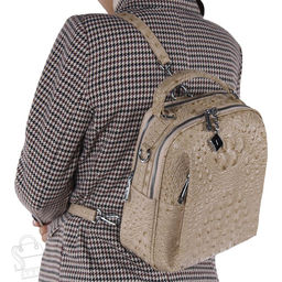 Рюкзак женский 69123-1 apricot Velina Fabbiano-Safenta/50 в Новосибирске
