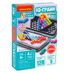 Игра настольная логическая БондиЛогика Bondibon IQ-ГРАНИ