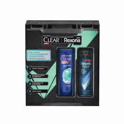 РЕКСОНА+КЛИАР набор WOW (део-спрей 150мл+шампунь 200мл)