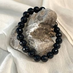 Браслет из черного Агата 18 см