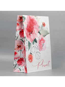 Пакет подарочный ламинированный, упаковка, Present, 40?49?15 см