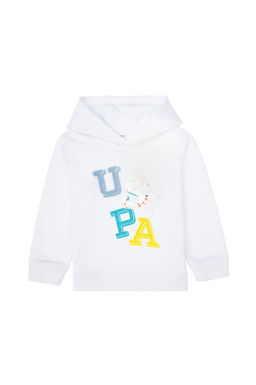 Белый свитшот для девочки Неожиданная скидка в корзине - U.s. polo assn фото 3