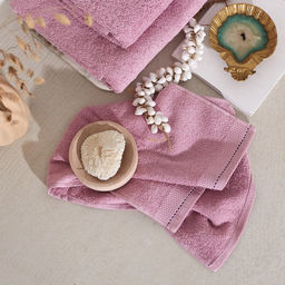 Полотенце махровое LoveLife "Plain" 50*90 см, цв. пыльная роза, 100% хлопок, 450 гр/м2