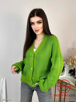Кардиган вязаный на пуговицах