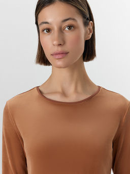 Комплект домашний женский велюровый коричневый - Mark formelle фото 4