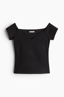 Top off-the-shoulder corto - H&m фото 5