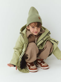 Парка демисезонная "Фисташка"