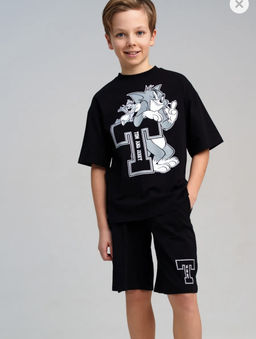 12531029 Комплект для мальчиков: фуфайка (футболка), шорты