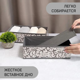 Набор органайзеров для белья, 2 шт., без крышки, 32*16*10 см Valiant фото 34