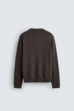 C?RDIGAN REGULAR FIT ALGOD?N / Marr?n - Zara фото 9